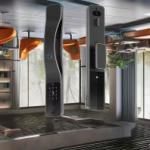 For Real Time Video Intercom Security Face Recognition Fingerprint Digital Door Wood Door Tuya Smart Lock with WiFi/Grey - Image 3