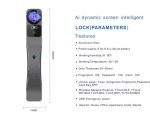 H30Ai 3d Face Recognition Smart Door Lock Mortise Alexa Voice Tuya App Remote Wifi Intelligent Fingerprint Lock - Image 2