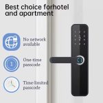 Automatic Security Safe Smart Door Lock TTlock Tuya WiFi App Remote Control Smart Lock for Front Door Fingerprint - Image 7