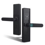 Enrique Tuya WiFi Biometric Electronic Sliding Aluminum Alloy Smart Lock with APP Fingerprint Password Card & Key Unlock - Image 2