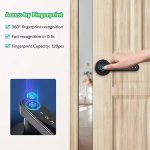 Enrique Tuya Factory Price Smart Handle Lock Home Electronic Tuya App Digital Smart Gate Sale Electric Lock Smart Door Lock - Image 2