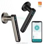 Enrique Tuya Factory Price Smart Handle Lock Home Electronic Tuya App Digital Smart Gate Sale Electric Lock Smart Door Lock - Image 4