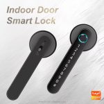 Enrique Tuya Factory Price Smart Handle Lock Home Electronic Tuya App Digital Smart Gate Sale Electric Lock Smart Door Lock - Image 6