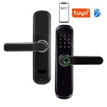 Fingerprint/key/IC Card/Password/Remote Unlock Smart Door Lock Hotel Multiple Lock Bodies Smart Home Door Lock - Image 2