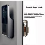 Waterproof Electronic Fingerprint Password Intelligent Lock for Steel Door Support Tuya TTLock App - Image 6