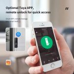 Fingerprint Lock 3D Face Recognition Tuya WiFI App Waterproof Outdoor Gate Passcode Rfid Card Keyless Electronic Smart Door Lock - Image 6