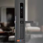 Waterproof Smart TTLock App Broken Bridge Intelligent Narrow Door Fingerprint Lock Tuya Wifi for Aluminum Sliding Door Lock - Image 4