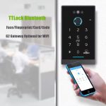 Full Touch Screen Keypad Rfid Waterproof Ttlock Bluetooth Face Fingerprint and Card Access Control Keypad - Image 4